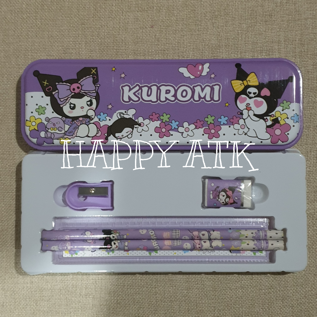 

SET STATIONARY 9522 ALAT TULIS / PERLENGKAPAN SEKOLAH PENSIL PENGGARIS RAUTAN PENGHAPUS