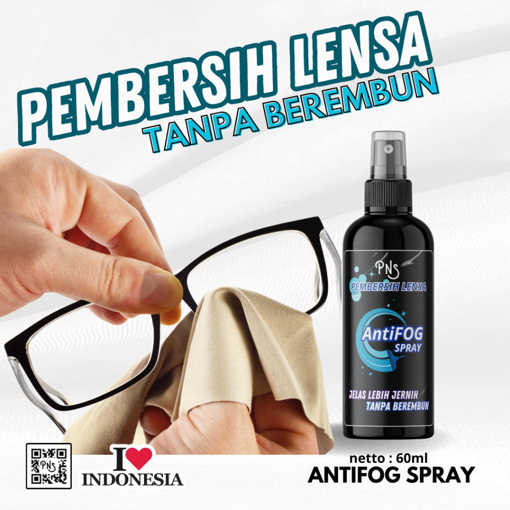 Pembersih Kacamata Anti Embun Anti Uap Anti Air Tahan Lama / Cairan Pembersih Kacamata Lens Cleaner