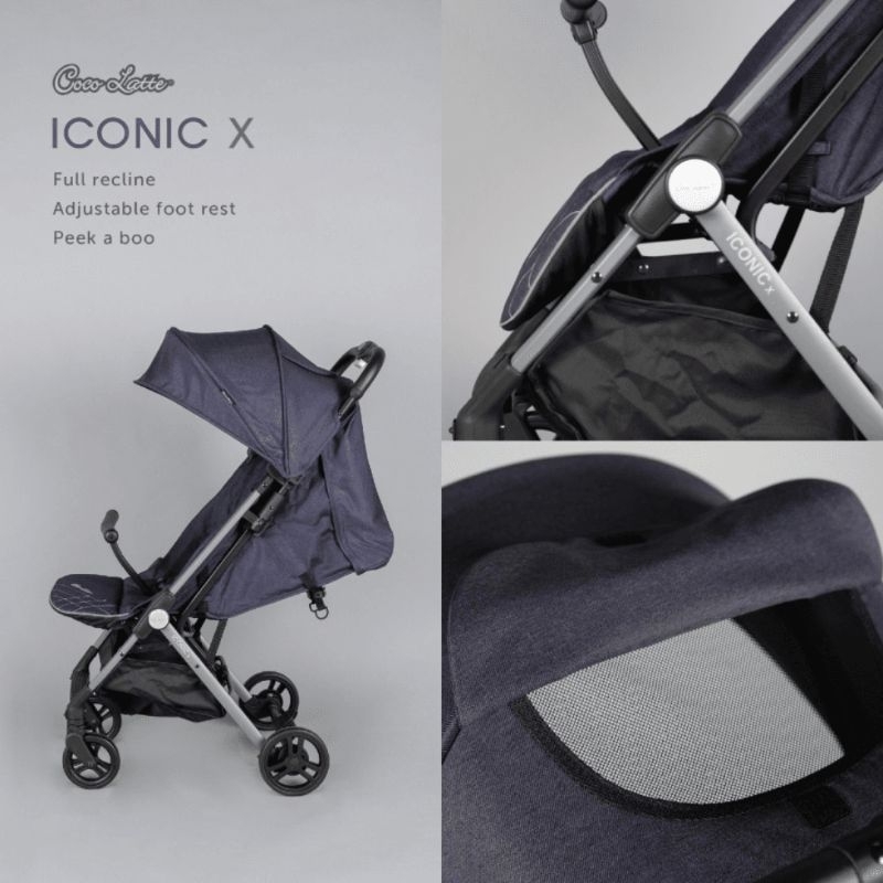 Iconic x Stroller cocolatte second