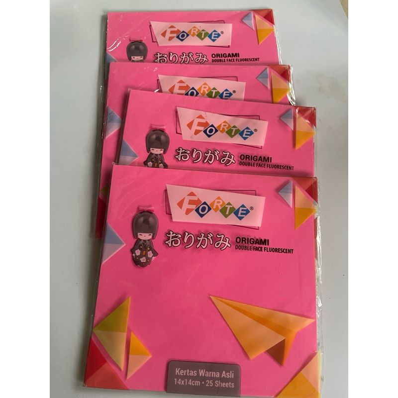 

Kertas Origami Forte ukuran 16x16 cm