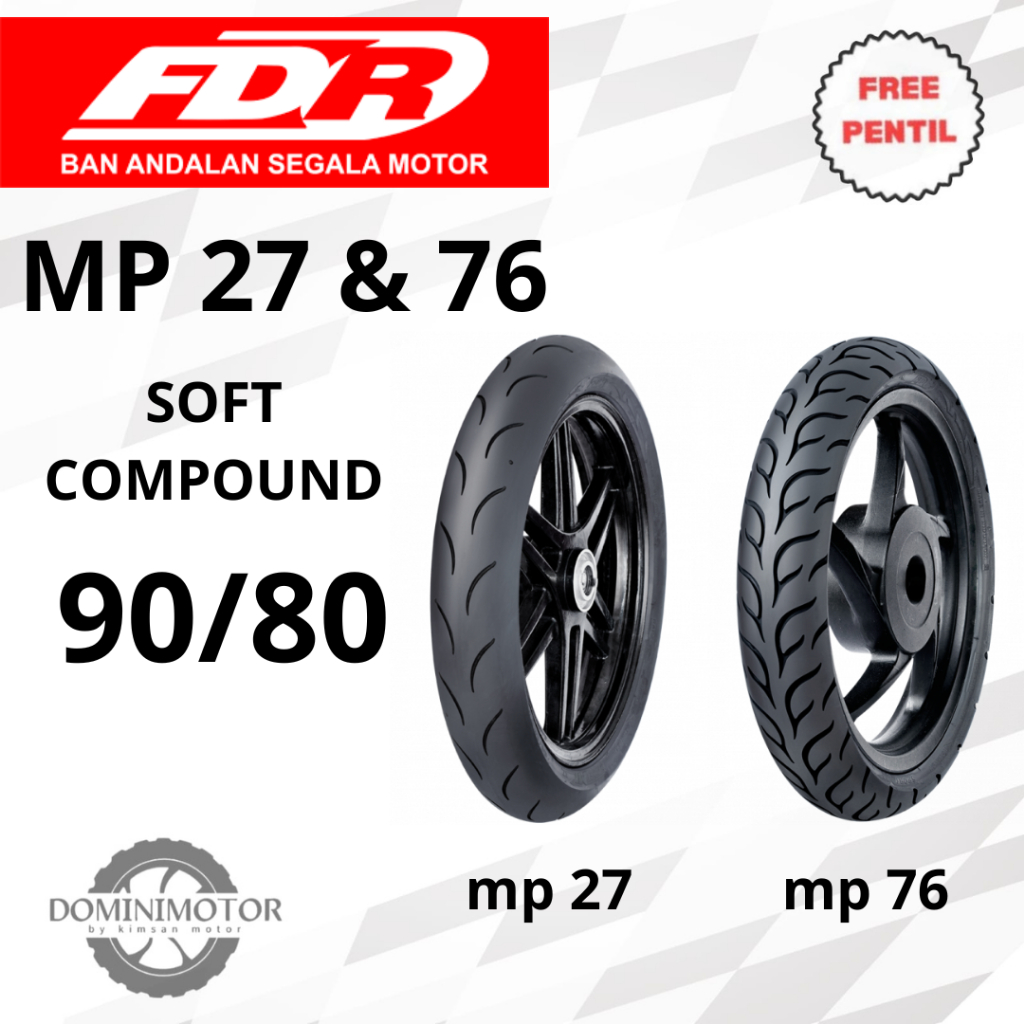 FDR MP 27 MP 76 Ring 14 Soft Compound Ban Motor Ring 14 Ban Motor Matic