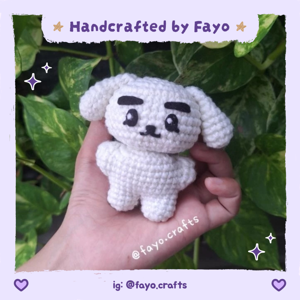[Crochet by FAYO] Xiaojun Doll WayV NCT 8 CM Rajut Crochet