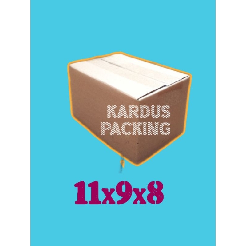 

kardus polos 11.5x8x9.5 kardus packing kardus kecil