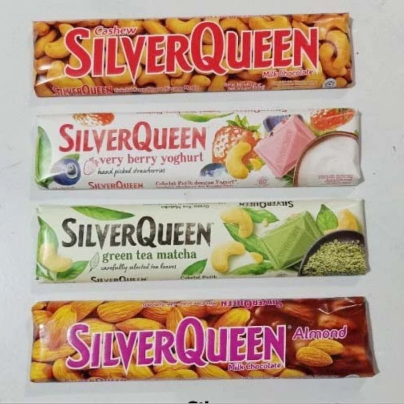 

Silverqueen Almond | Cashew | Green Tea Matcha 55gram