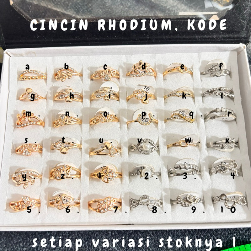 PART 2 CINCIN EMAS RHODIUM /CINCIN ANTI LUNTUR / CINCIN EMAS LIMITED STOK / CINCIN RHODIUM