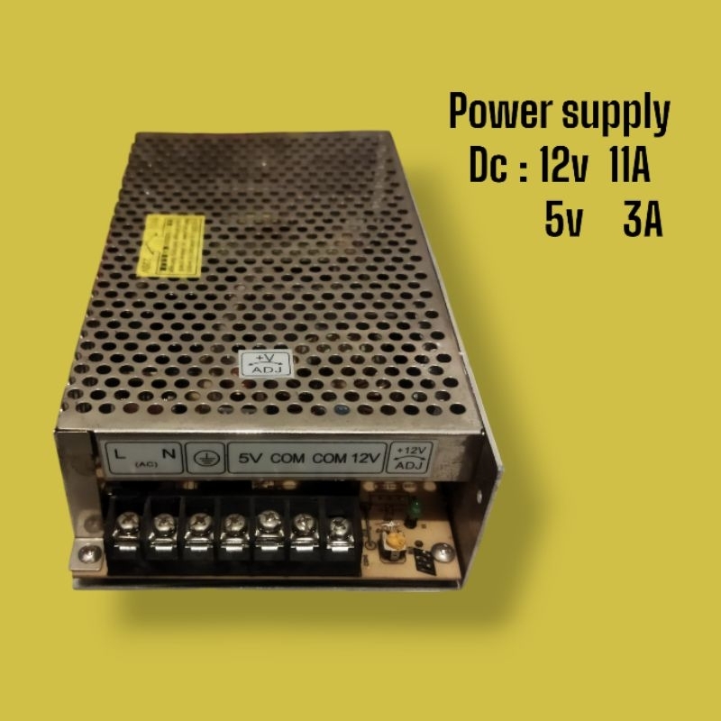 Power Supply Dc 12v dan 5v /Bekas/Copotan