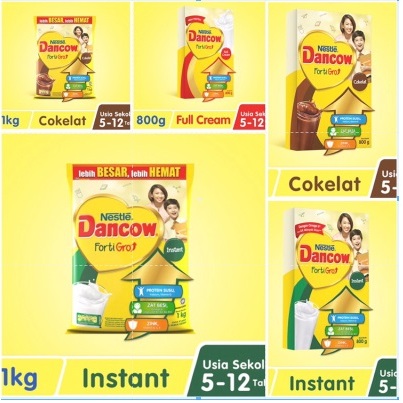 

DANCOW COKLAT INSTANT FULL CREAM FORTIGRO 200 400 780 800 1000 G 1kg 1 kg [SAHABATSUSU]