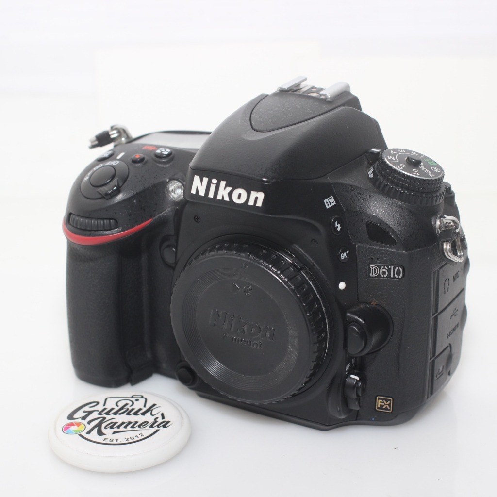 [GUBUK KAMERA] READY STOCK | KAMERA NIKON D610 BODY ONLY (SECOND) NORMAL MULUS MURAH