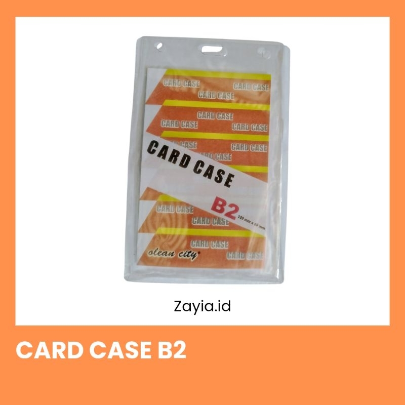 

Isi 5 Card Case Oci / Id Card Case Plastik B2 / Tempat Name Tag Ujian / Name Tag Ujian