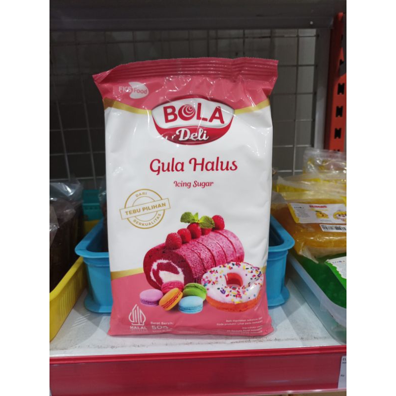 

Bola Deli Gula Halus Icing Sugar Gula Kastor 500 Gram