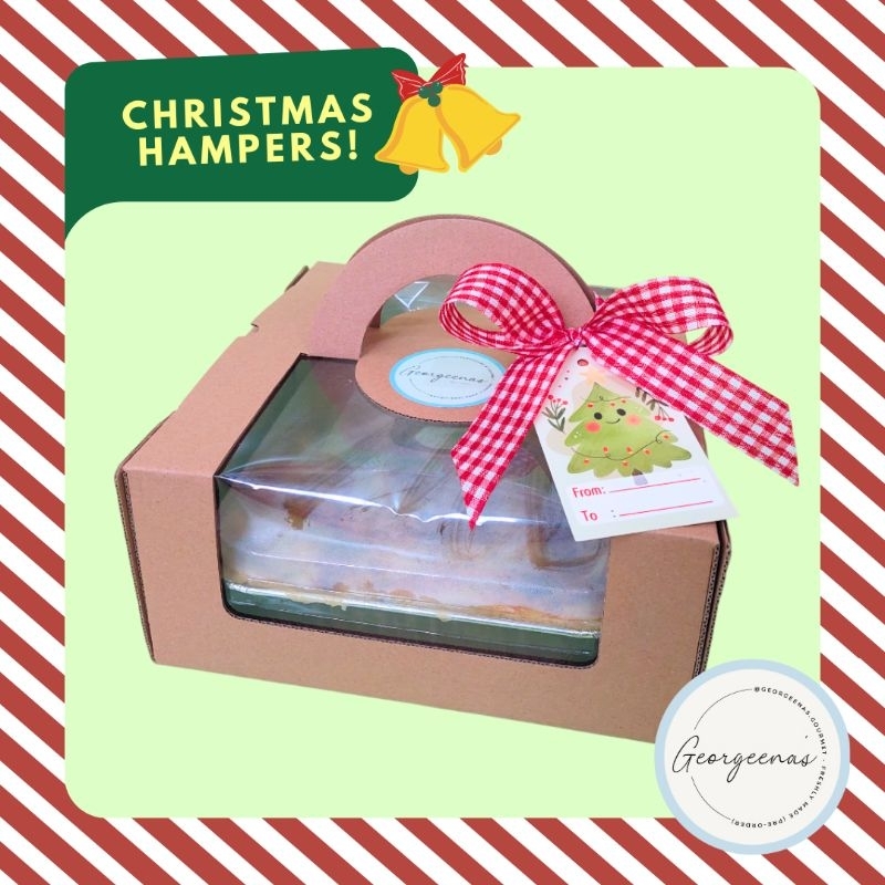 

Lasagna Christmas Hampers | Family Lasagna (Large, 20x20) | RUDOLPH & WINTER PACKAGE | Georgeena's Gourmet | @georgeenas.gourmet