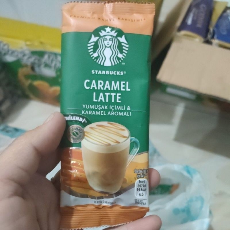 

Starbucks kopi dengan rasa caramel latte