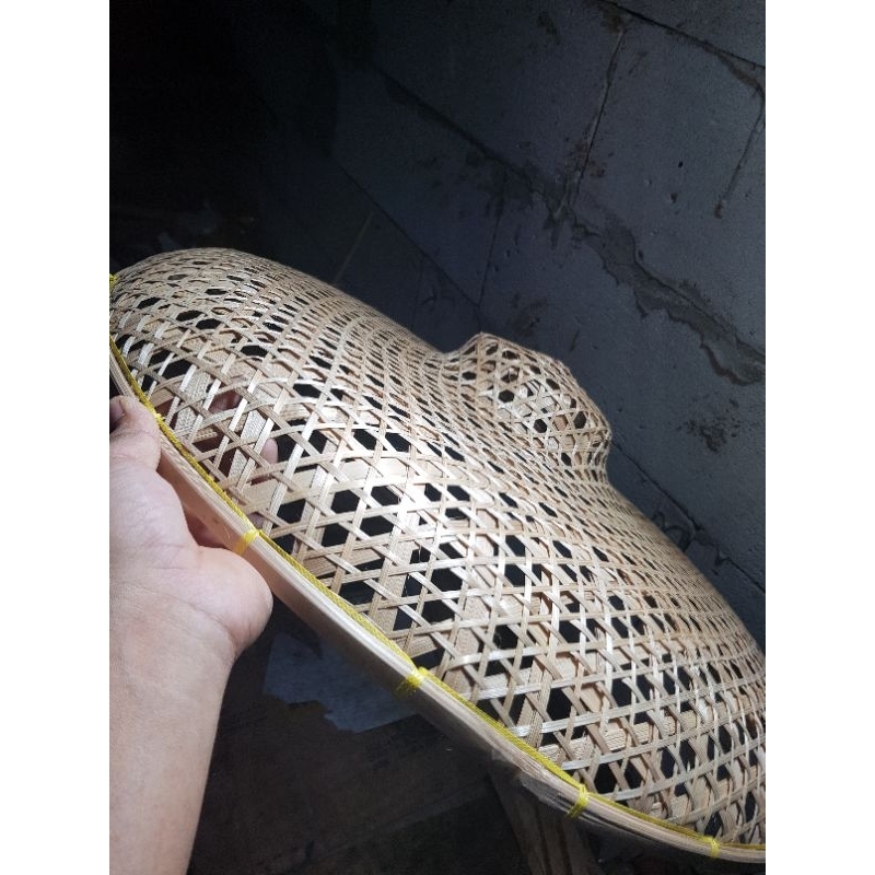 dekorasi anyaman bambu diameter 55cm