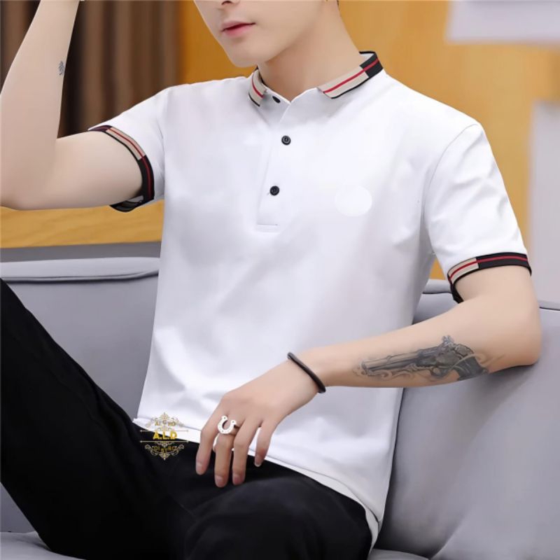 Kaos kerah polo shirt POLOS pria Permium Import SIZE S M L XL XXL