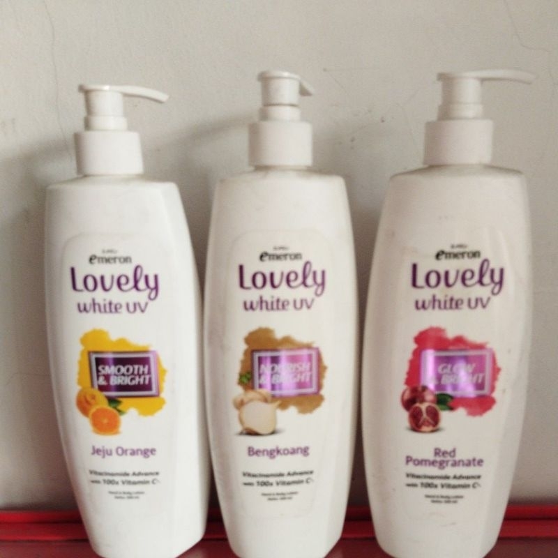 handbody LOVELY WHITE UV 500ML
