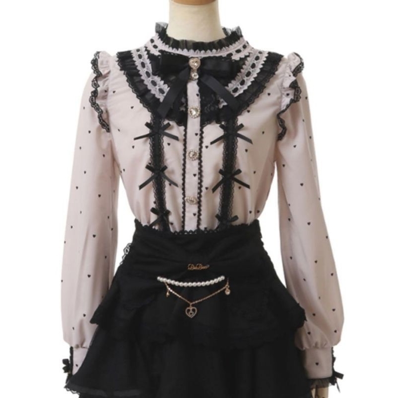 Pre-Order(Kawaihousee) (CO SPLIT PAYMENT) Liz lisa atasan blouse bijou mutiara gaya lolita kawaii ry