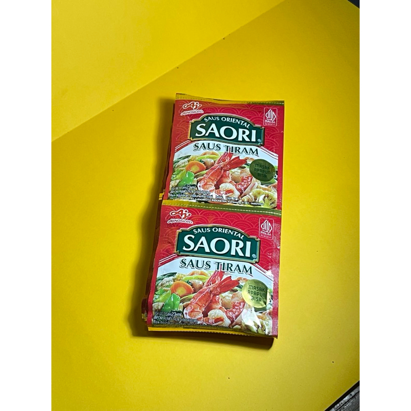 

SAORI SAUS TIRAM 1 RENTENG (23g x 10sacset)