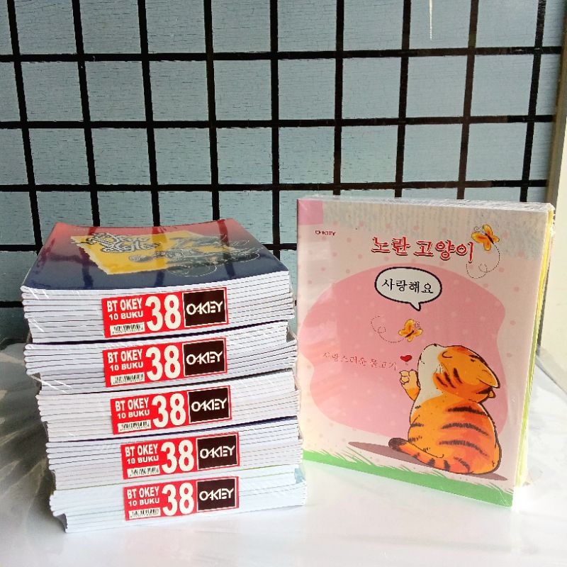 

RB Buku Tulis Okey 38 Lembar ( Pak 10 Buku ) [ Original ] Product by KIKY