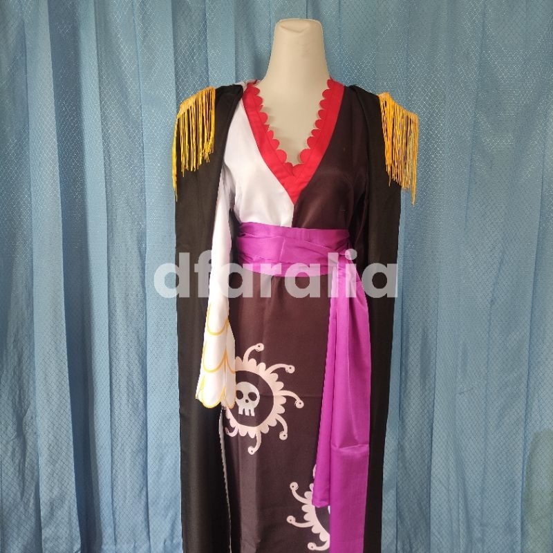[DFARALIA] PRELOVED KOSTUM COSPLAY BOA HANCOCK STAMPEDE SIZE M TAOBAO