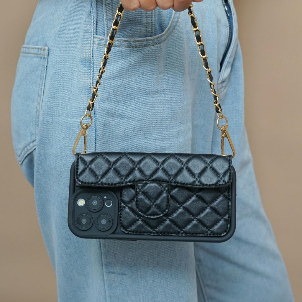 Casing Dompet HP Realme C53 Pelindung Kamera Protect Model Rantai Terbaru [PRK]