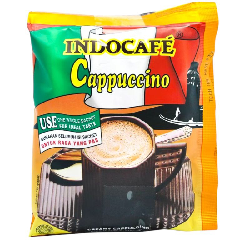 

indocafe Cappucino 1 renteng 10 sachet