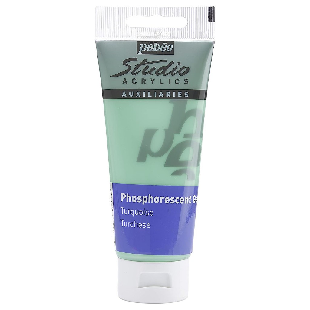 

Gramedia Surabaya - Pebeo Studio Acrylic Phosphorescent Gel Medium Fosfor Turquois