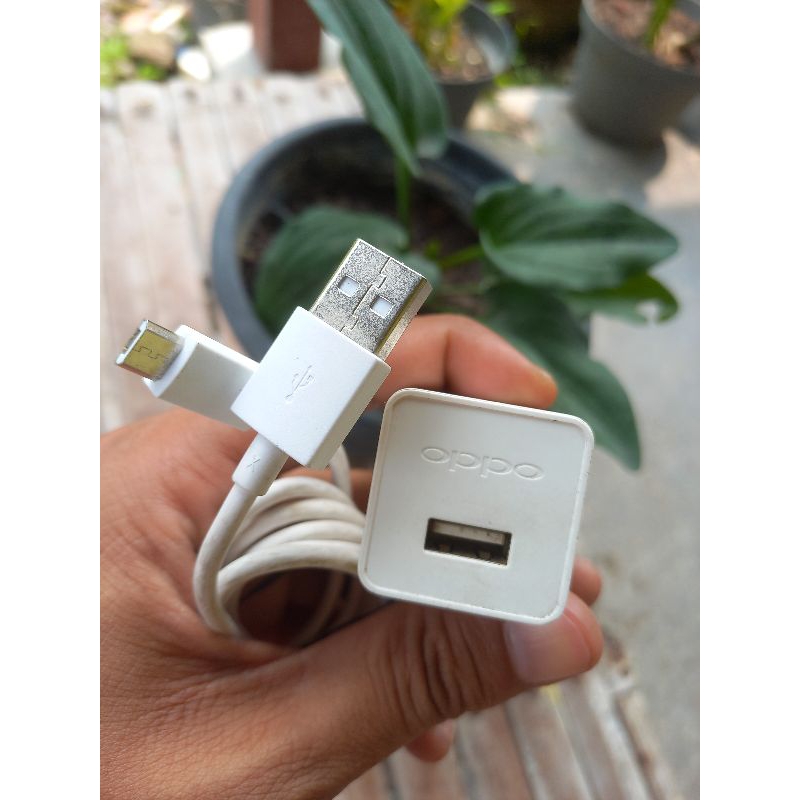 charger ori cabutan oppo A37, 1Amper
