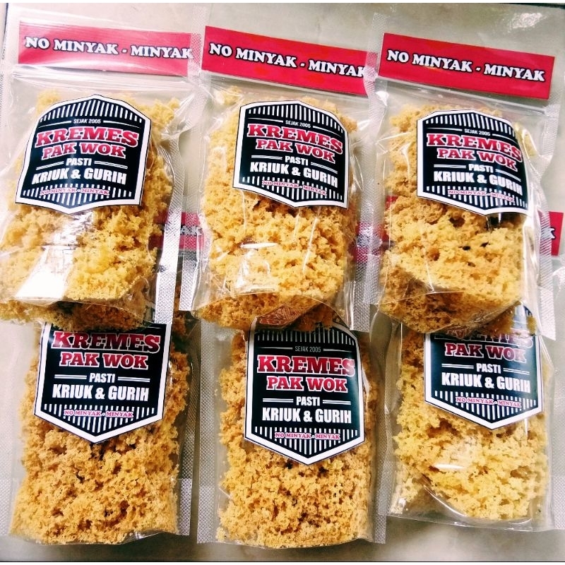 

KREMES AYAM PAK WOK 70 gr STOK SELALU BARU (Halal)