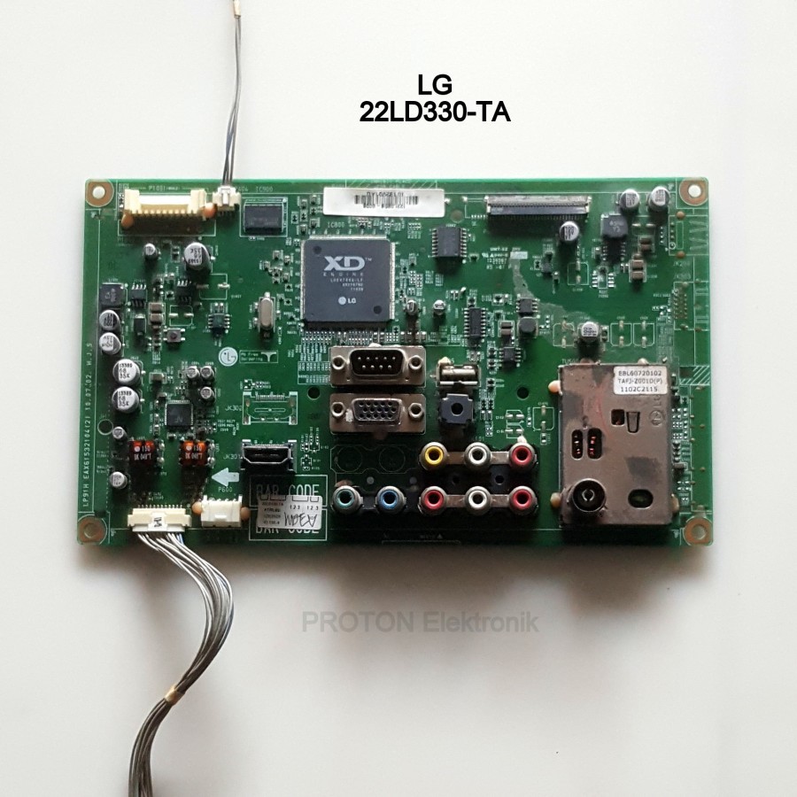 Mainboard LCD TV LG 22LD330 22LD330-TA 19LD330 19LD330-TA Mesin Matherboard LP91H EAX61532104 PCB Mo