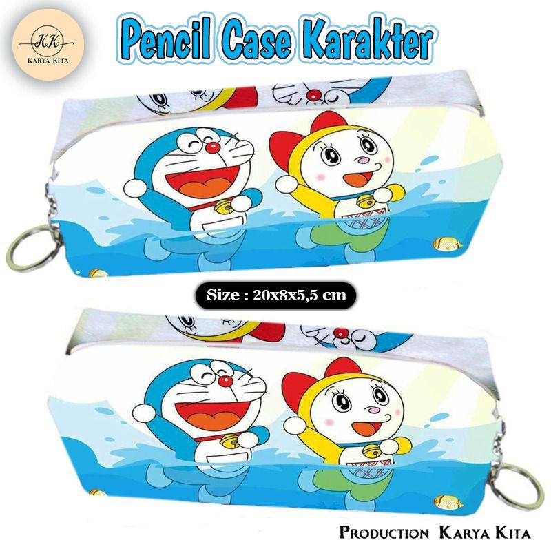 

{COD TERLARIS TEMPAT PENSIL} KOTAK PENSIL GAMBAR ANIME DORAEMON TAK04