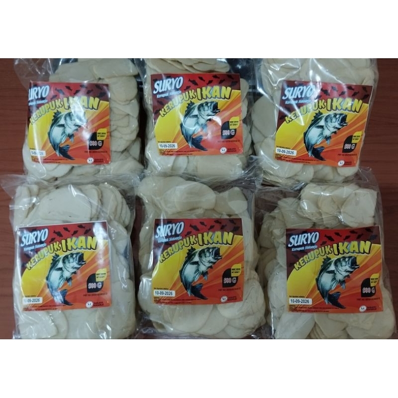 

Krupuk ikan Suryo (premium) 500gr rasa istimewa
