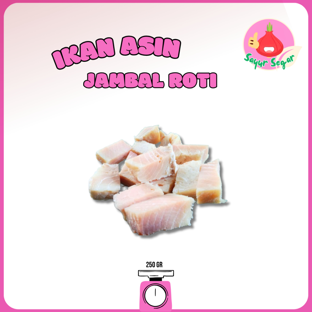 

Sayur Segar - Ikan Asin Jambal Roti/Salted Fish 250 gr