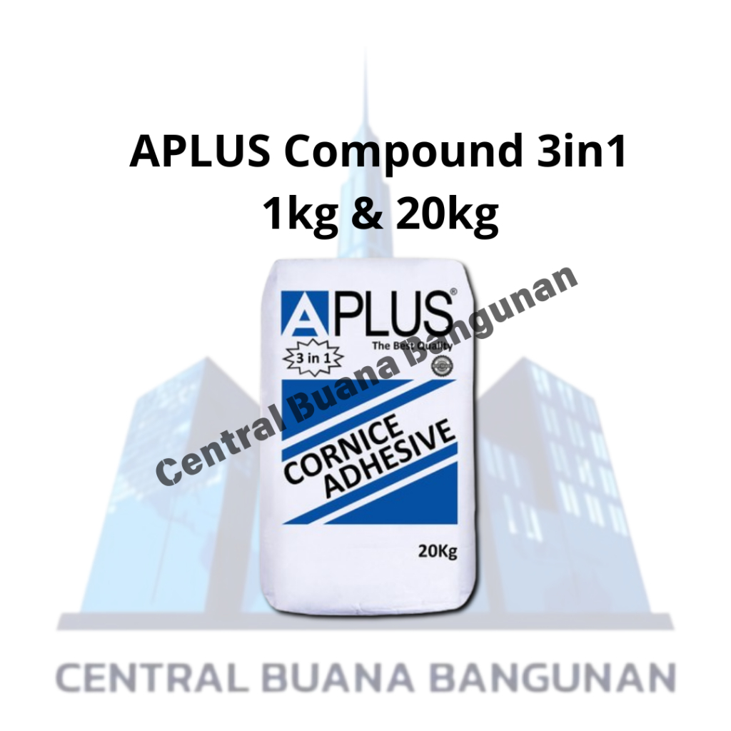APLUS Compound 1kg Gypsum/Plamir kompon gipsum