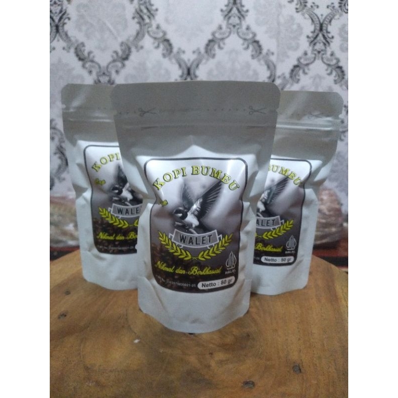 

kopi bumbu cap Walet 80gr.