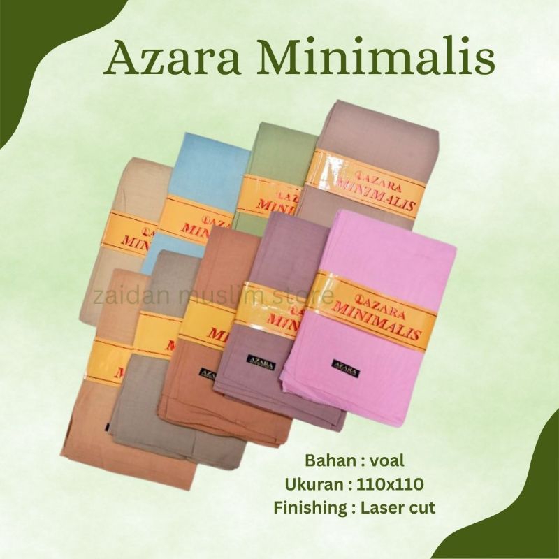 Hijab Polos Minimalis Azara