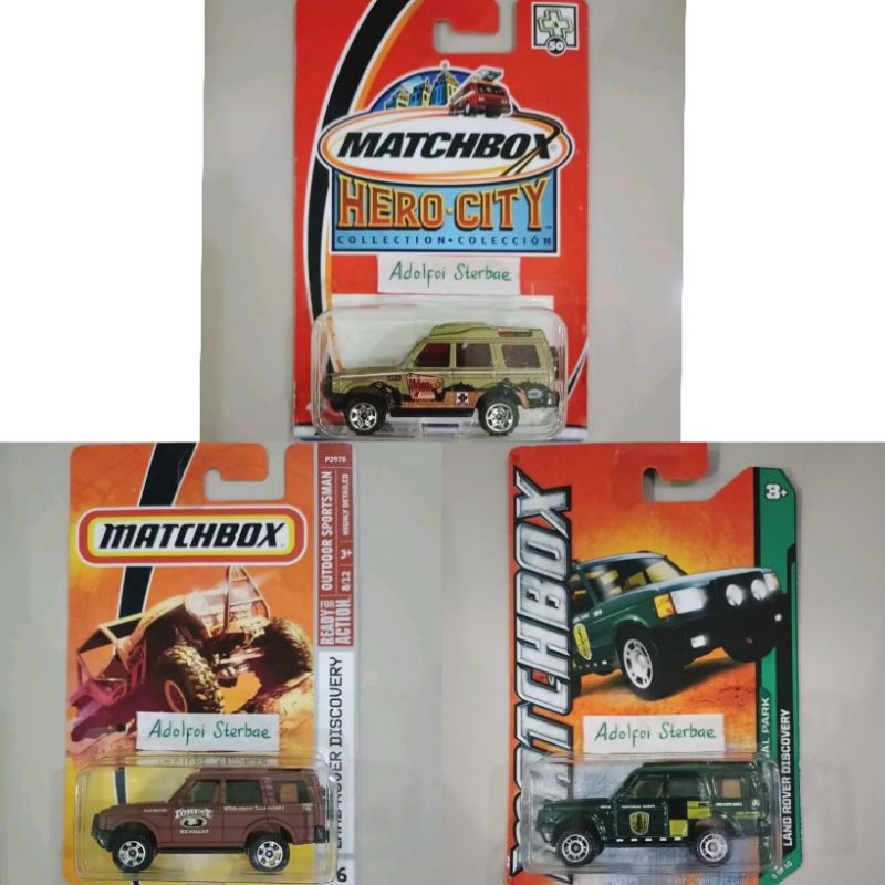 matchbox land rover discovery ready for action outdoor sportsman highly detailed forest retreat tour