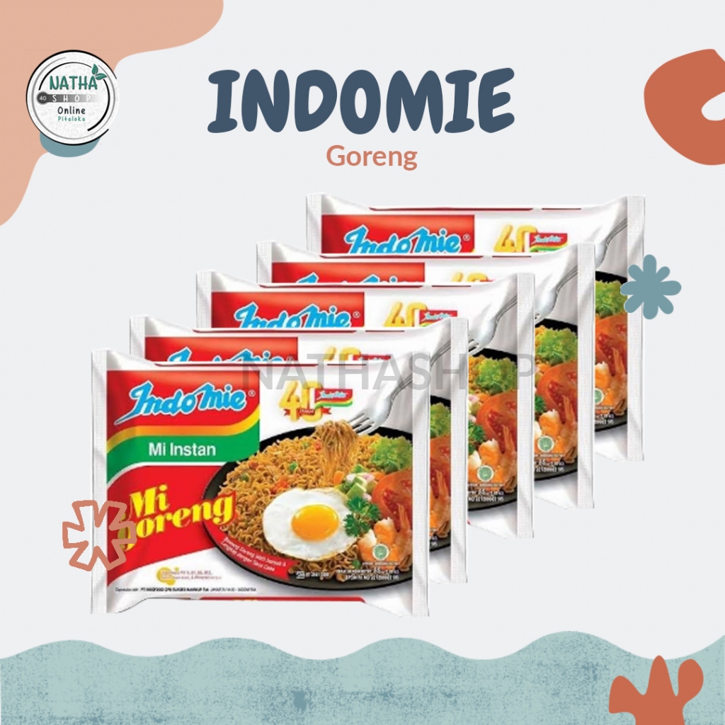 

5 Pcs - Indomie Goreng - KIRIM INSTAN BANDUNG