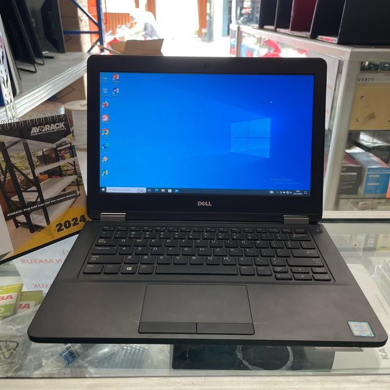 Laptop Dell latitude E5270 Core i5 Ram 8GB Layar Hd 14inch