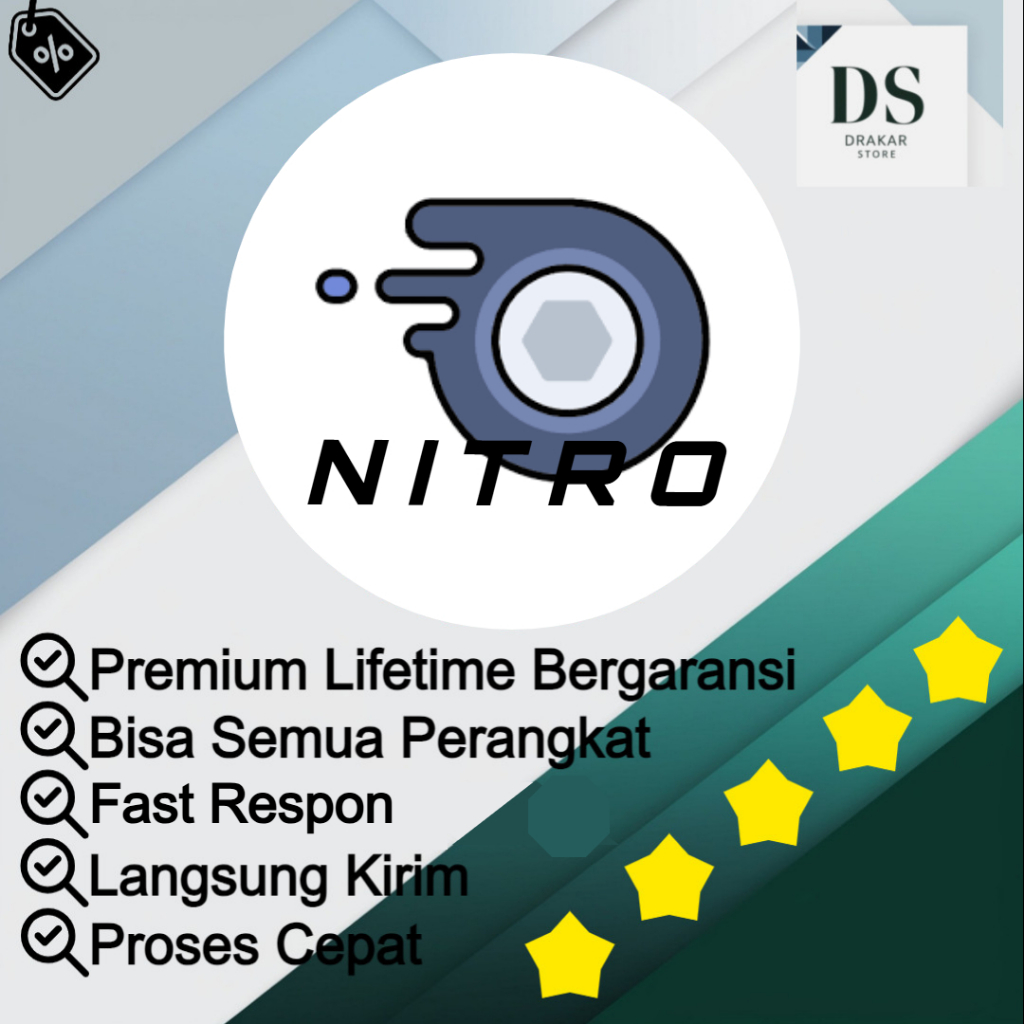 Discord Nitro Gift 1 Tahun - 2 Boost Server ( Bisa Semua Akun )