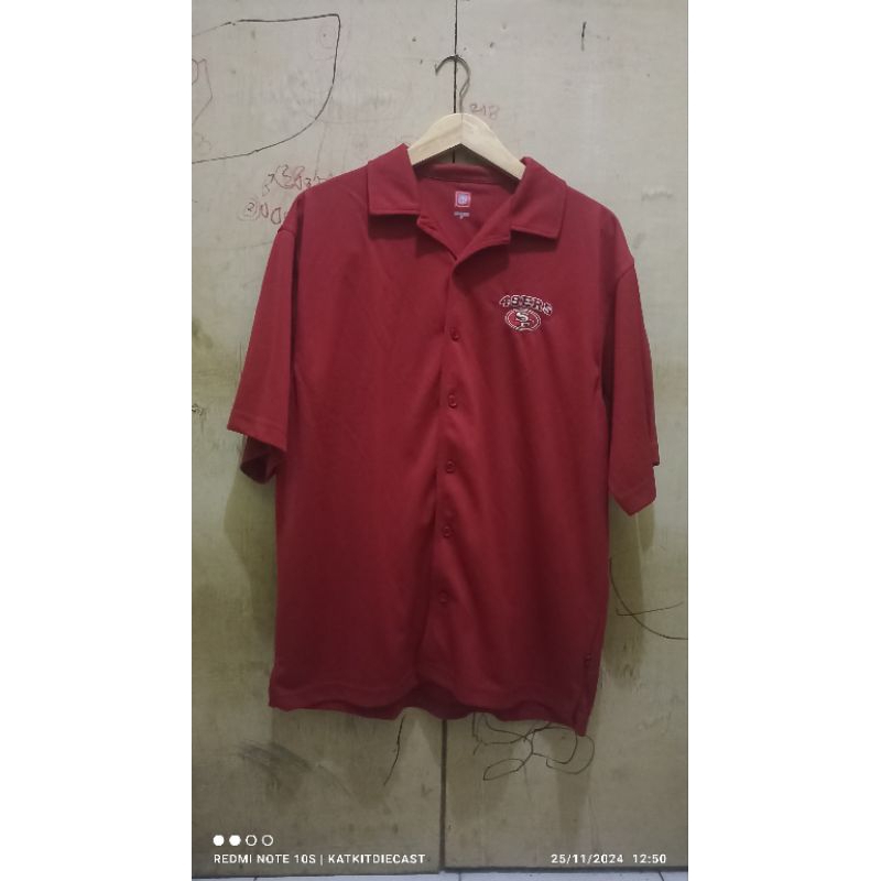 kemeja jersey nfl warna merah