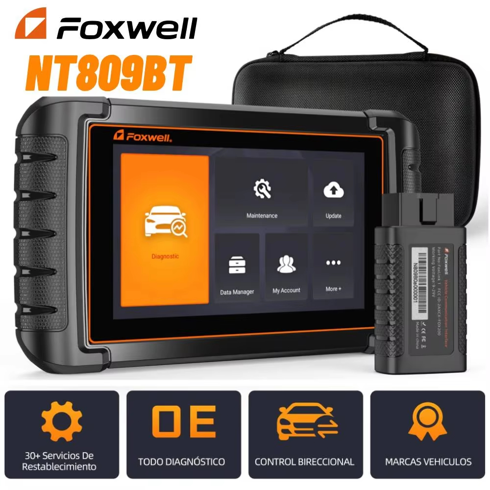 FOXWELL NT809BT Top-Level Obd2 Bluetooth Obd2 Scanner Car Scanner Car Diagnosis Odb2 Car Diagnostic 