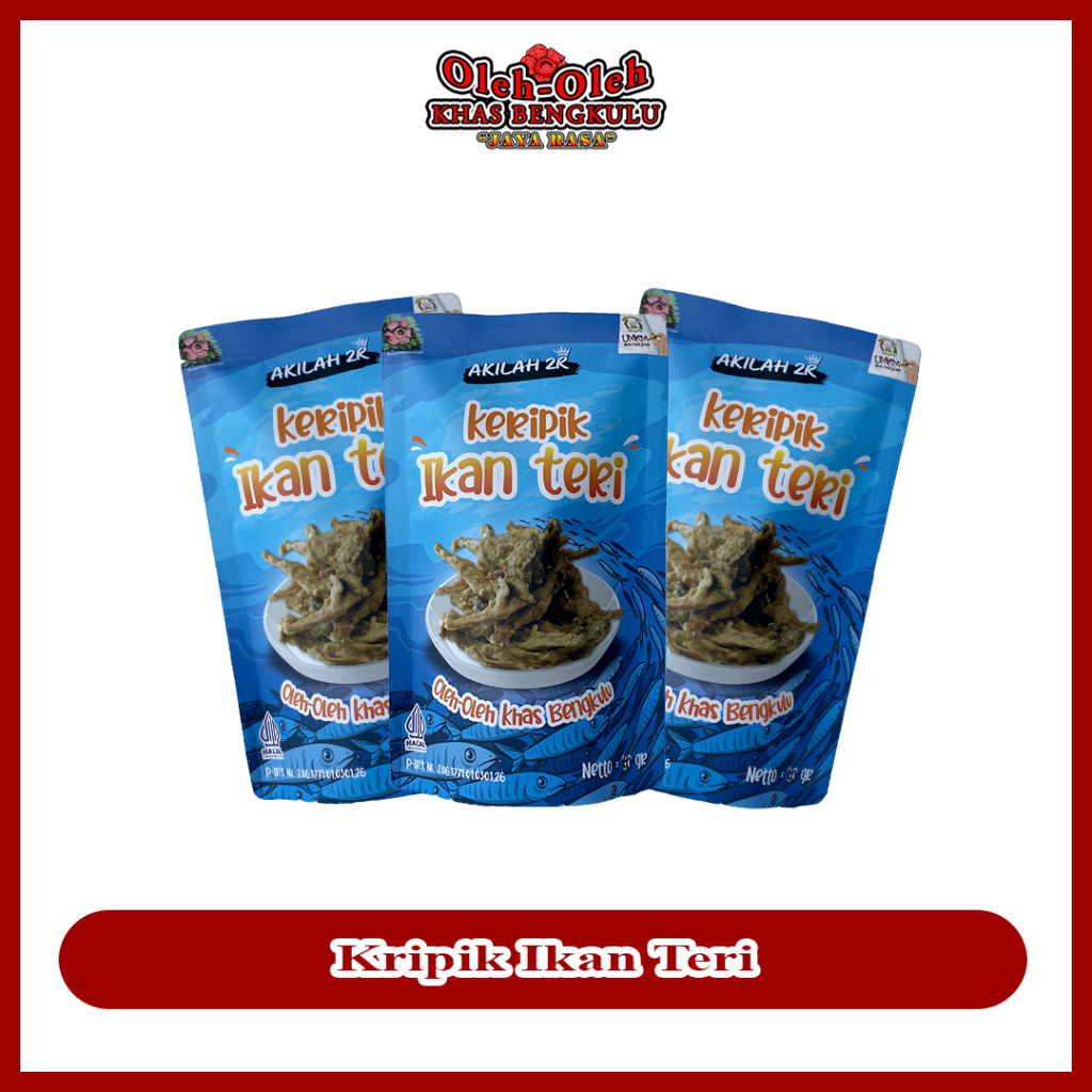 

KRIPIK IKAN TERI BERAT 60g