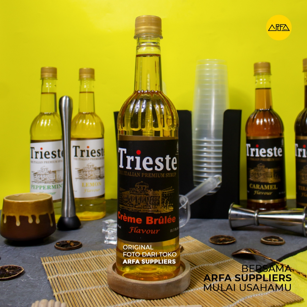 

Trieste Creme Brulee Sirup