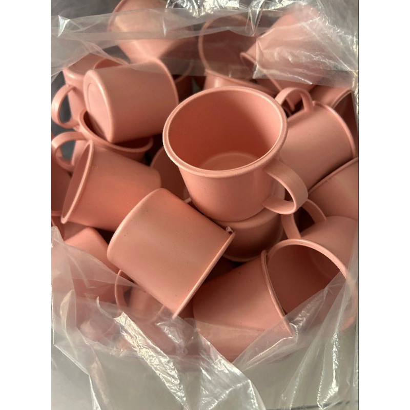 GELAS MINUM PLASTIK WARNA 200ml