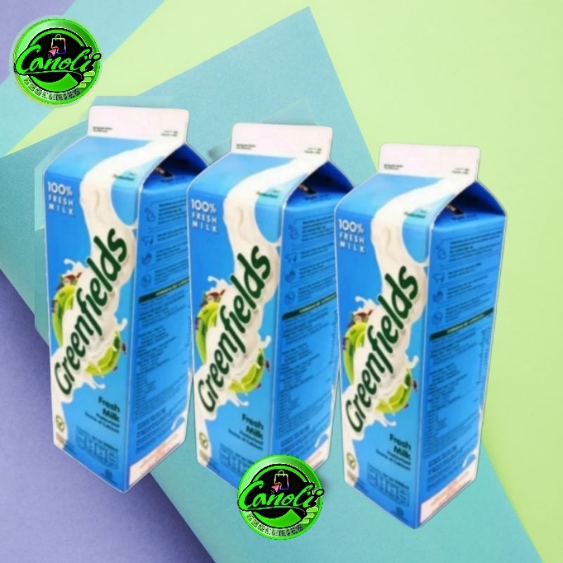 

GREENFIELDS FRESH MILK 1LT SATUAN / GREENFIELDS 1 LT