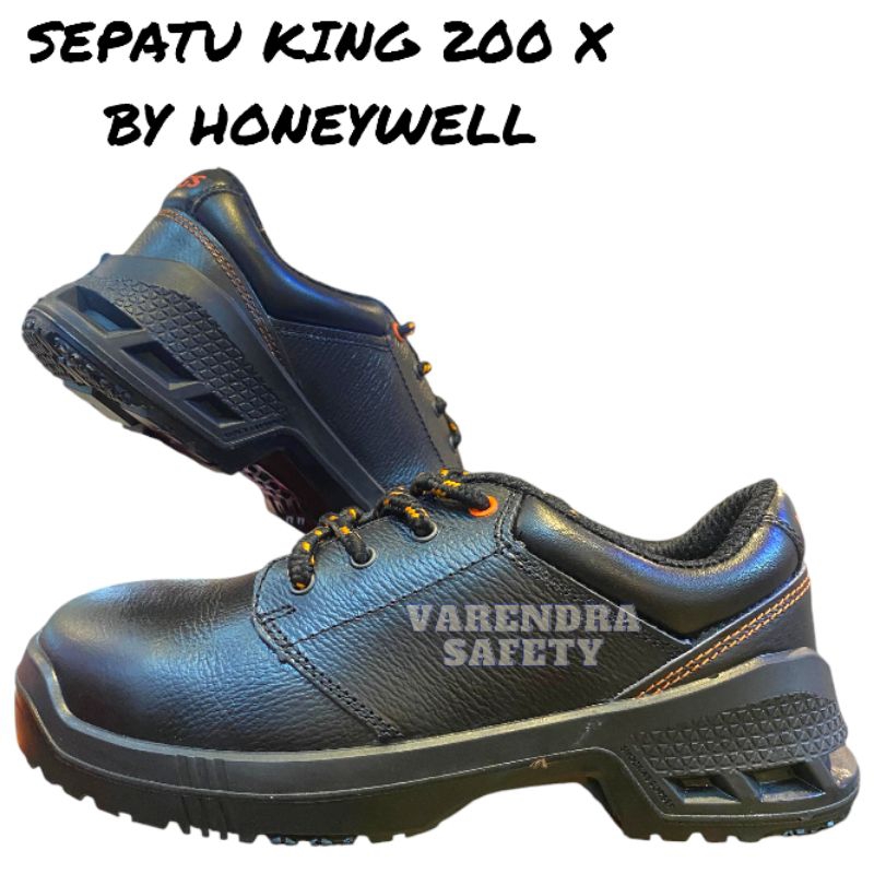 SEPATU SAFETY KINGS KWS 200X BY HONEYWELL / SAFETY SHOES KINGS BY HONEYWELL BLACK ORIGINAL 100 ASLI