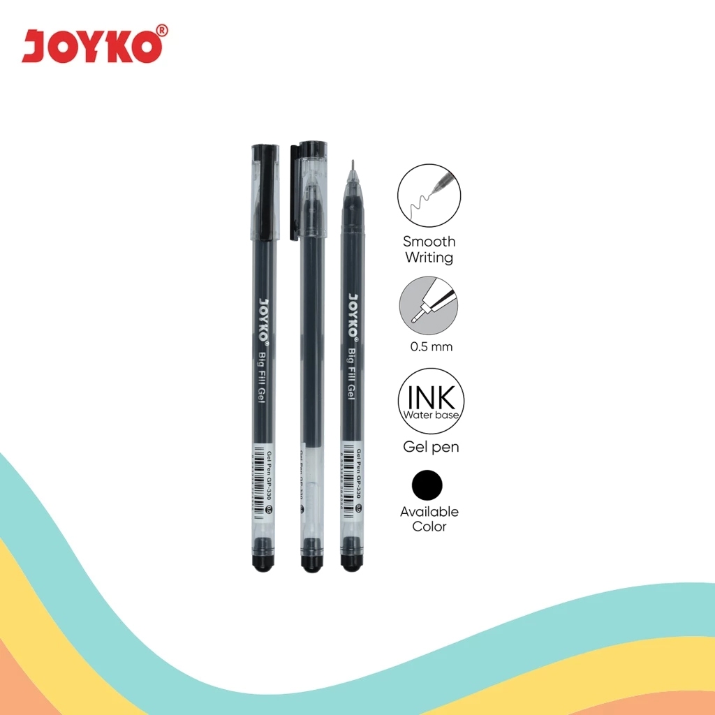 

GEL PEN JOYKO GP-330 (12 PCS)