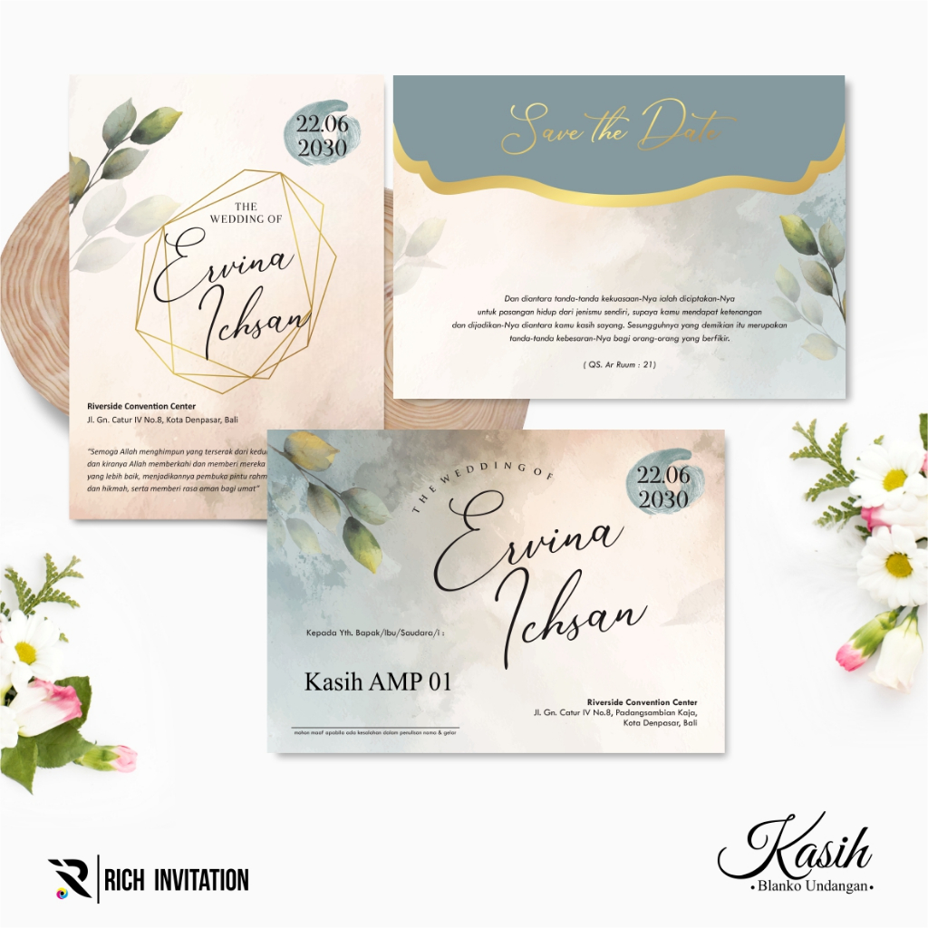 UNDANGAN PERNIKAHAN KASIH AMPLOP - UNDANGAN NIKAH KASIH AMP - UNDANGAN AMPLOP PERNIKAHAN