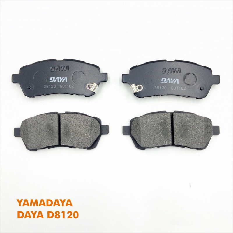 WARESTAR Yamadaya Kampas Rem Depan Suzuki Ertiga dan Ford Fiesta dan Mazda 2 Brake Pad Depan - YAMAD