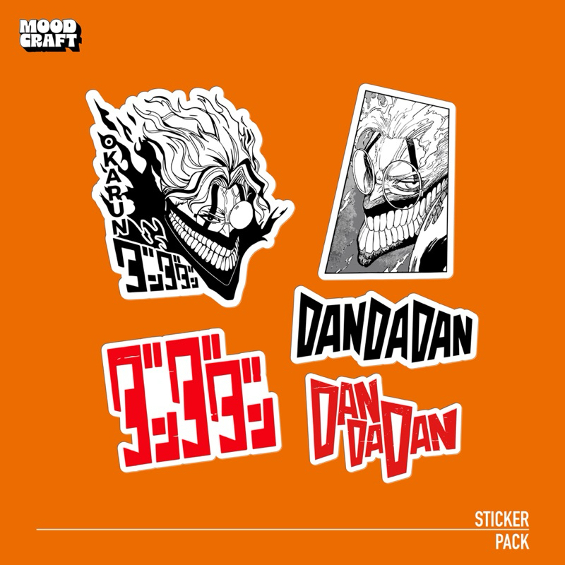 

Dandadan Sticker Vinyl - Stiker Laptop Anime - Sticker Pack | SP - 041